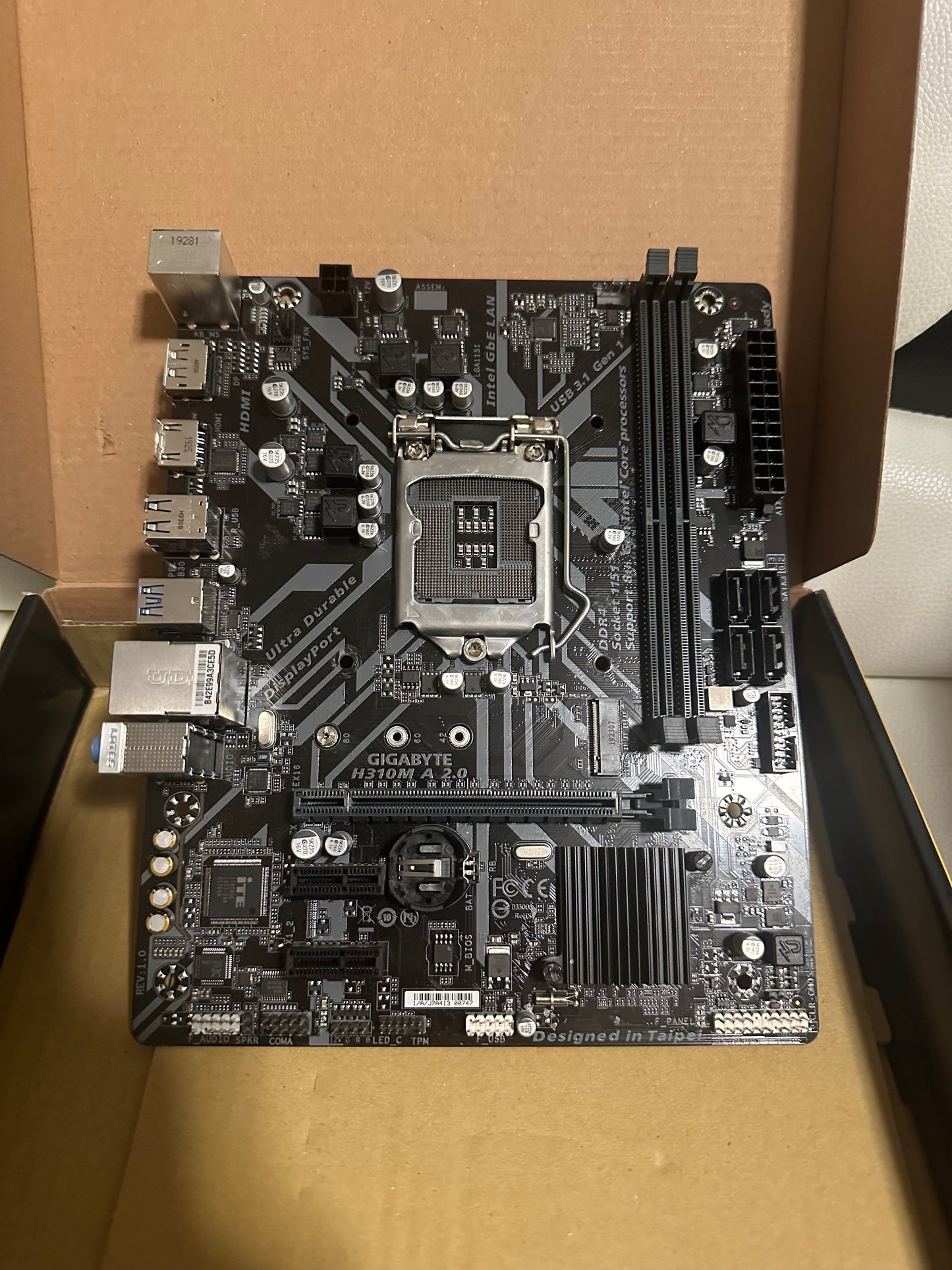 H310m A 2.0 Motherboard