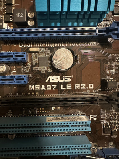 Fx 4300 | ASUS M5A37 LE R2.0 | 8gb ddr3 Combo